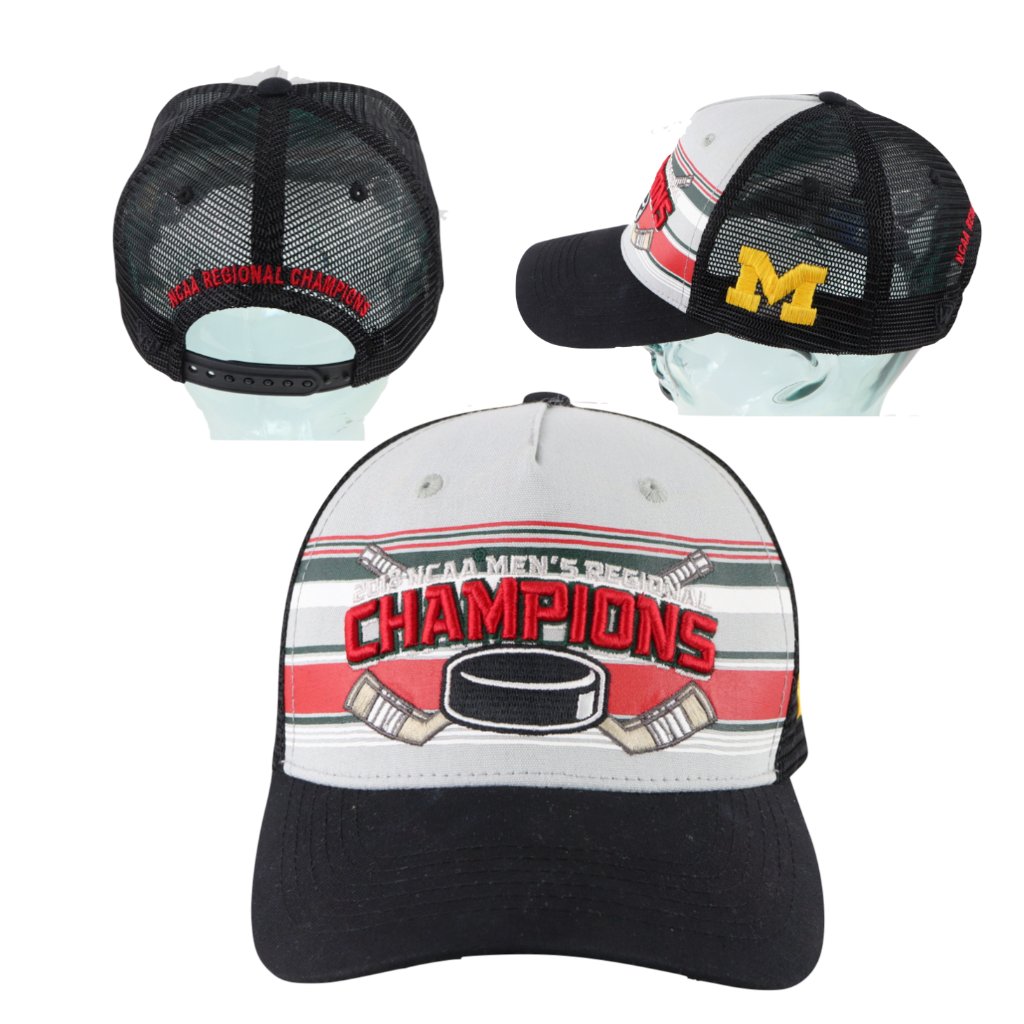 2018 Ncaa Regional Champions Michigan Hockey Hat